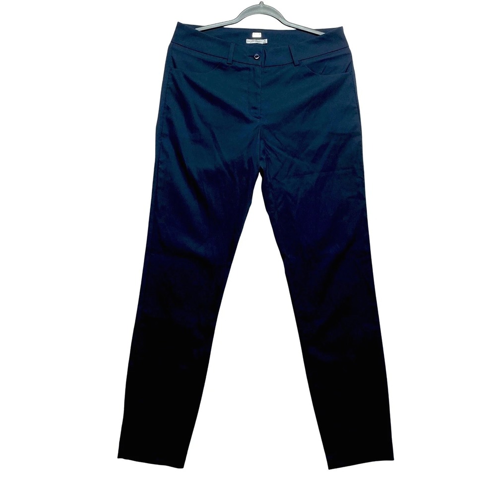 Galvin Green Pants Mens 42 Size 33x33 Navy Blue Stretch